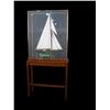 Image 1 : Sailboat Model in Glass Case 1930's Ame