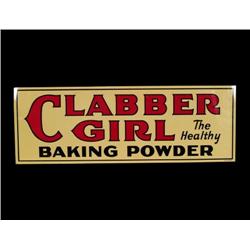 N.O.S. "Clabber Girl" tin, double sided