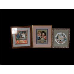 Lot of 3, "Hoods Calendars"  1892--1893