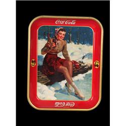 1941 Coca-Cola Serving Tray   10 1/2 x 