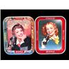 Image 1 : Lot of 2, Coca-Cola Serving Trays  1950