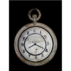 Round Jeweler's Watch Shaped Trade Sign