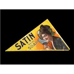 "Satin Skin"   Corner Sign  (paper)  20