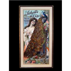 Schell's Carbonated Mead Poster w Peaco
