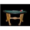 Image 1 : Blackjack Table w/ Carved Legs