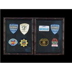 Framed Lot of 8, Las Vegas Casino Secur