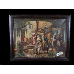 Piedmont, wood framed tin, cigarette si