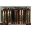Image 1 : Lot of 5 Misc Polished Brass Fire Extin