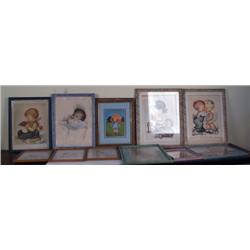 11 Assorted Baby Child Prints