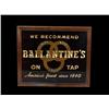 Image 1 : "Ballantines"   Reverse Glass Sign    W