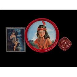 Lot of 3, circa 1940's Indian Pop Cultu