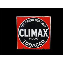 Climax Plug Tobacco  Porcelain Sign  15