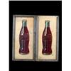 Image 1 : Lot of 2 1950's Coca-Cola tin signs woo