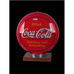 Double sided lighted Coca-Cola "Gas Glo