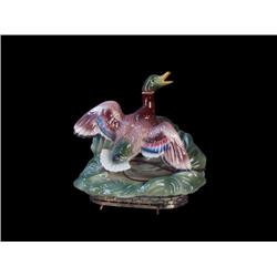 1940's T.V. Light in a Ceramic Duck Sce