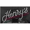 Image 1 : Neon Script sign "Henry's Draught" 3 co