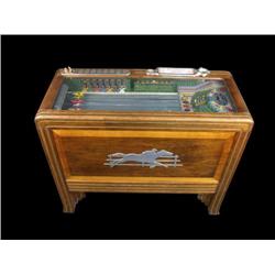 Paces Races 5 Cent Floor Model Horserac