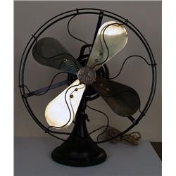 G.E. Oscillating Fan  3 speed  1920's b