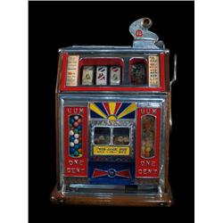 1 Cent Watling Blue Seal Slot w/ Twin J