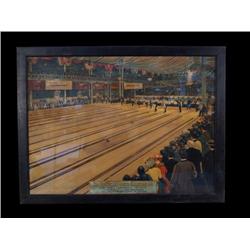 1905 Brunswick Bowling Tournament Cardb