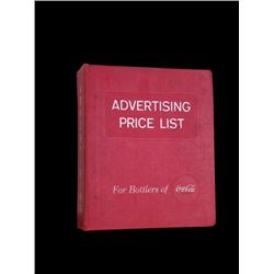 Coca-Cola Advertising Items Price Book 