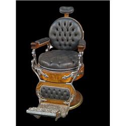 2 of 2 Koken Round Seat & Back Barber C