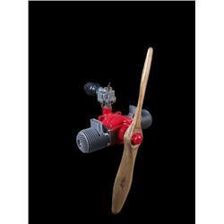 Small 2 cyl Motor & Prop from an early 