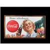 Image 1 : Coca-Cola Cardboard Poster "Home Refres