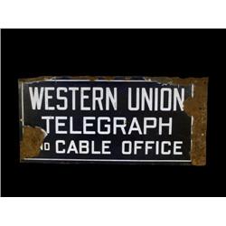 "Western Union" Telegraph & Cable Offic