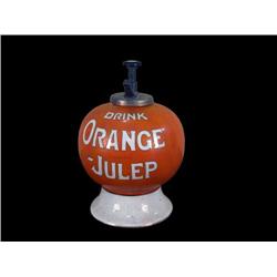 Orange Julep Syrup Dispenser