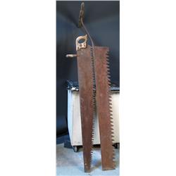 Lot of 2 Early Saws:  Ice Saw &  Crossc