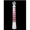 Image 1 : Koken Floor Model Barber Pole w/ Leaded