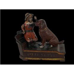 Speaking Dog  Metal Bank