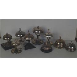 Lot of Misc Hotel Desk Bells