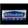 Image 1 : B. F. Goodrich  tin sign  26 x 52 "
