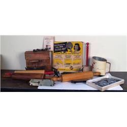 Large Boxed Lot of Kitchen Items & More