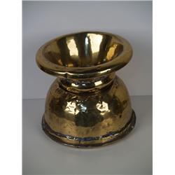 Brass Spitoon      original old and pol
