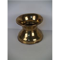 Brass Spitoon     original old and poli