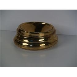 Brass Spitoon     original old and poli