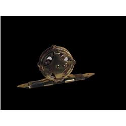 Early Brass Fly-Fishing Reel