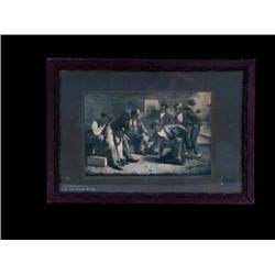 "Crap Game" Print   1899  The A.F. Kern