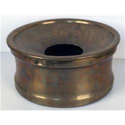 Brass Spitoon     original old and poli