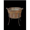 Image 1 : Very Large Copper "Jelly Pot" on stand 