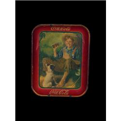 1931 Coca-Cola "Rockwell"  Boy w/ Dog T