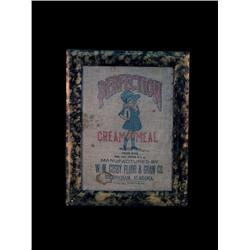 "Perfection Cream Meal"    Framed Flour