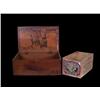 Image 1 : Lot of 2 Wood Boxes:  Siddalls Soap & K