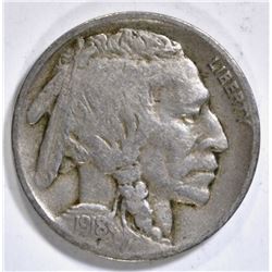 1918-D BUFFALO NICKEL FINE