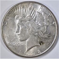 1928-S PEACE DOLLAR CH AU