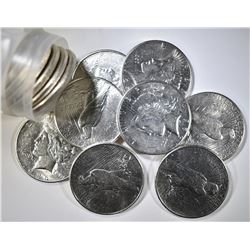 ROLL OF 1926-S PEACE DOLLARS BU