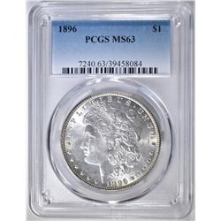 1896 MORGAN DOLLAR PCGS MS-63